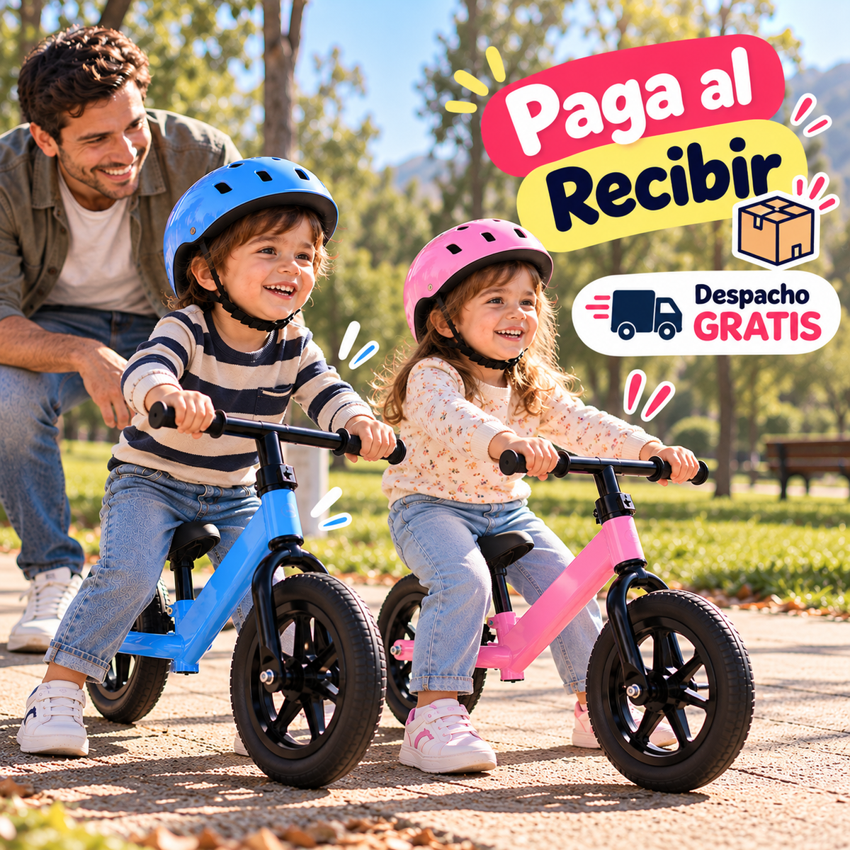 Bicicleta sin pedales