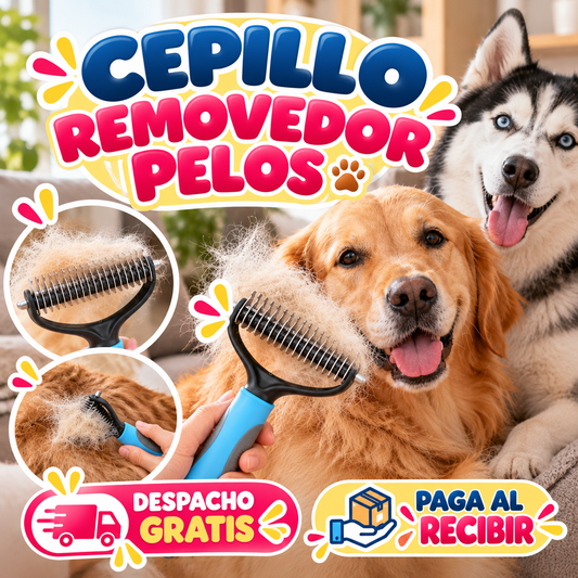 CEPILLO ANTINUDOS PARA MASCOTAS