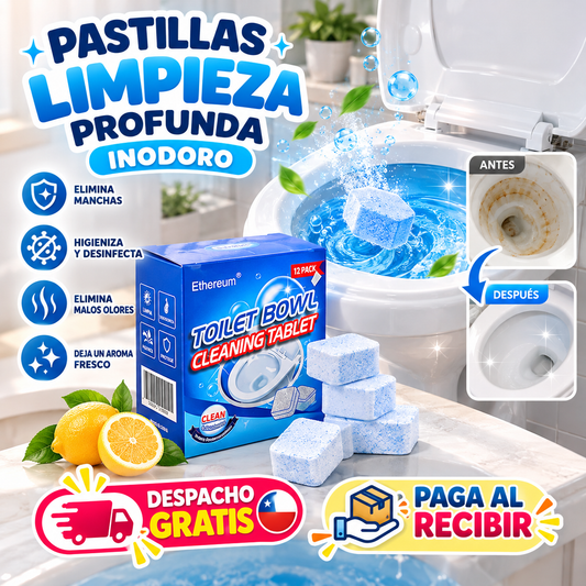 Pastillas Limpieza Profunda Inodoro