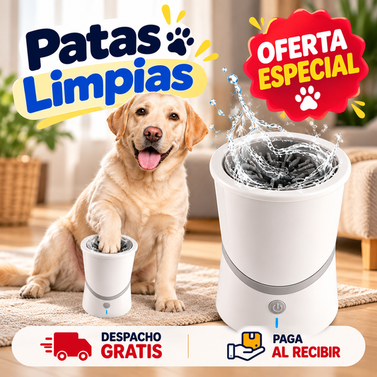 LIMPIADOR DE PATAS AUTOMÁTICO
