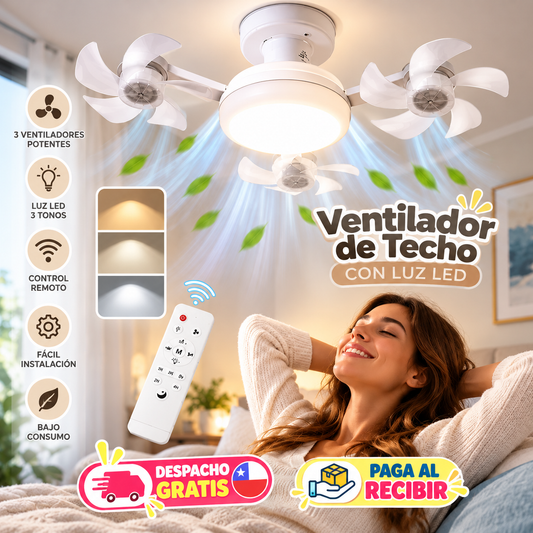 VENTILADOR DRON 2 EN 1